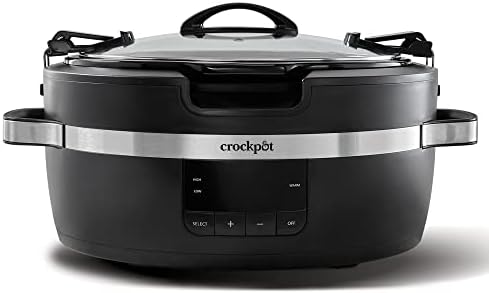 Crock-Pot Thermoshield 6 Quart Slow Cooker with Carry Handles B12A