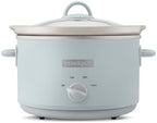 Crock-Pot 4.5 Quart Manual Slow Cooker – Macaroon Blue B17U