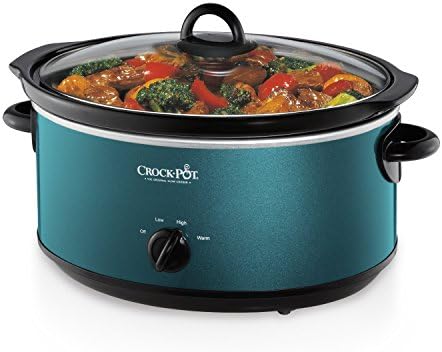 Crock-Pot 7 Quart Manual Slow Cooker – Turquoise B25Z