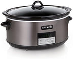 Crock-Pot 8 Quart Programmable Slow Cooker with Auto Warm B28H