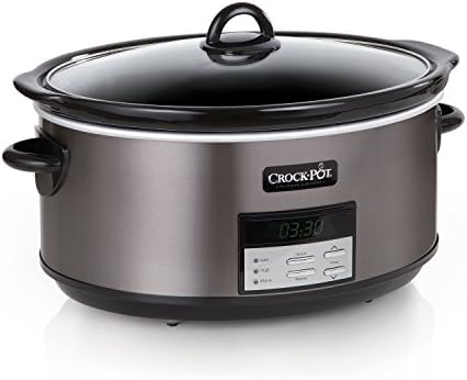 Crock-Pot 8 Quart Programmable Slow Cooker with Auto Warm B28H