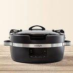 Crock-Pot Thermoshield 6 Quart Slow Cooker with Carry Handles B12A