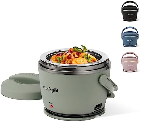 Crock-Pot Portable Electric Lunch Box Food Warmer – Green B21E