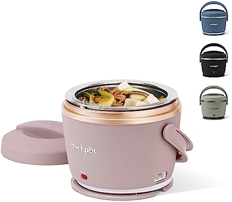 Crock-Pot Electric Lunch Box Food Warmer 20oz – Blush Pink B18V