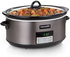 Crock-Pot 8 Quart Programmable Slow Cooker with Auto Warm B28H