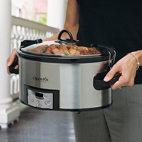 Crock-Pot Cook & Carry 6 Quart Programmable Slow Cooker B15S