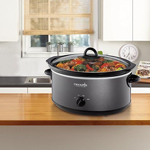 Crock-Pot 7 Quart Slow Cooker – Charcoal B09S
