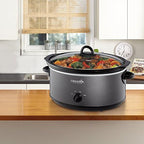Crock-Pot 7 Quart Slow Cooker – Charcoal B09S B30H