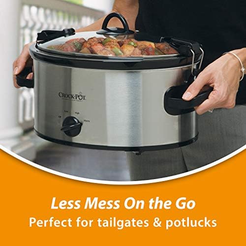 Crock-Pot Cook & Carry 6 Quart Portable Slow Cooker B07W