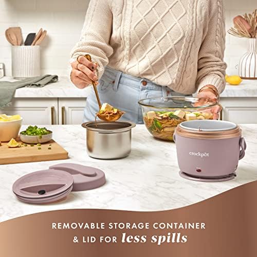 Crock-Pot Electric Lunch Box Food Warmer 20oz – Blush Pink B18V