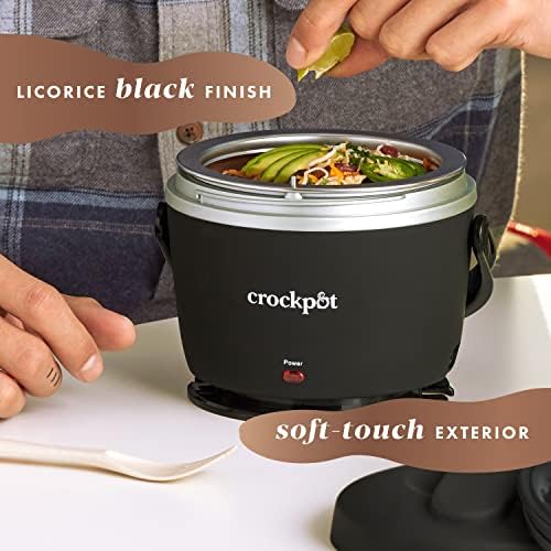 Crock-Pot Electric Lunch Box Food Warmer 20oz – Black B26P