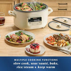 Crock-Pot MultiMeal Multicooker with Programmable Slow Cooker B16H