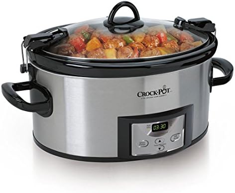 Crock-Pot Cook & Carry 6 Quart Programmable Slow Cooker B15S