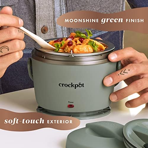 Crock-Pot Portable Electric Lunch Box Food Warmer – Green B21E
