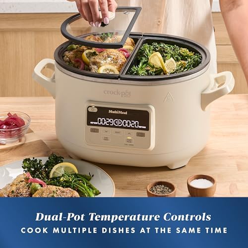Crock-Pot MultiMeal Multicooker with Programmable Slow Cooker B16H