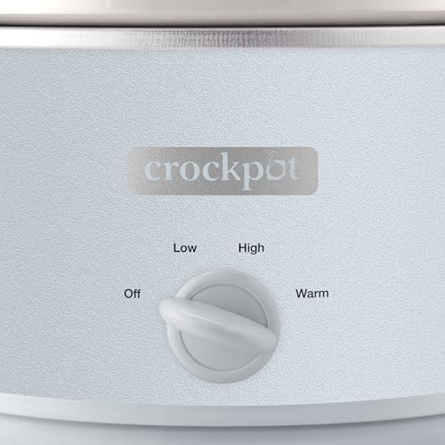 Crock-Pot 4.5 Quart Manual Slow Cooker – Macaroon Blue B17U