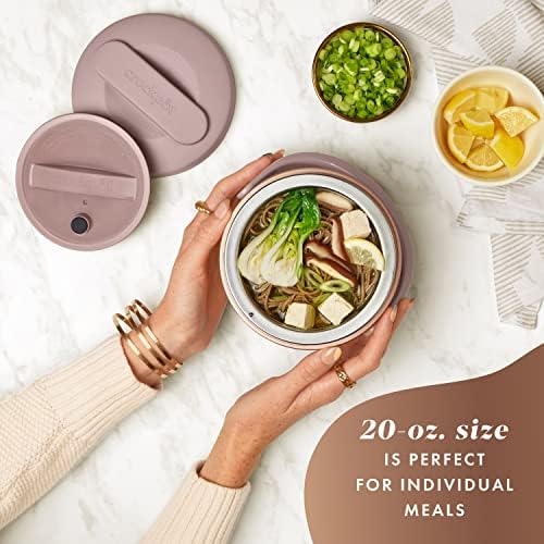 Crock-Pot Electric Lunch Box Food Warmer 20oz – Blush Pink B18V