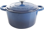 Crock-Pot 3 Quart Enameled Cast Iron Dutch Oven – Aqua B02W