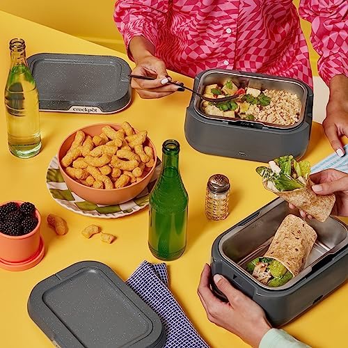 Crock-Pot Portable Electric Lunch Box Food Warmer 28oz B14Y