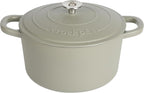 Crock-Pot 3 Quart Enameled Cast Iron Dutch Oven – Aqua B02W