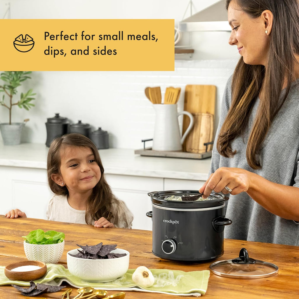 Crock-Pot 2 Quart Mini Slow Cooker – Classic Compact Cooker B01B